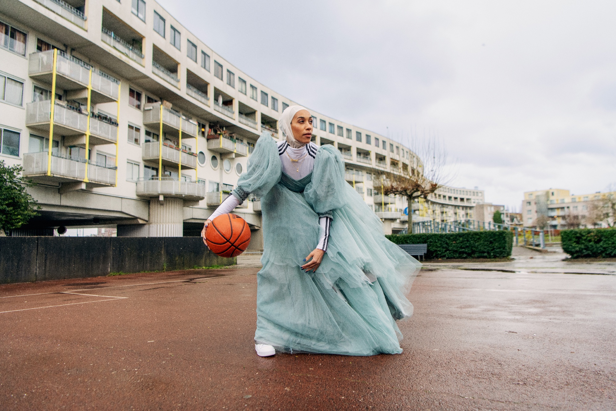 Asma Elbadawi in the latest chapter of adidas’ Impossible Is Nothing campaign spotlighting a global collective of inspiring women who are breaking down barriers in sport and beyond, UK-1