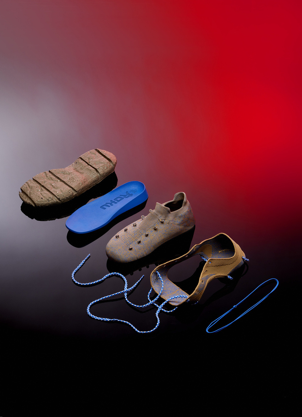 Deconstructed shoe from Camper ROKU