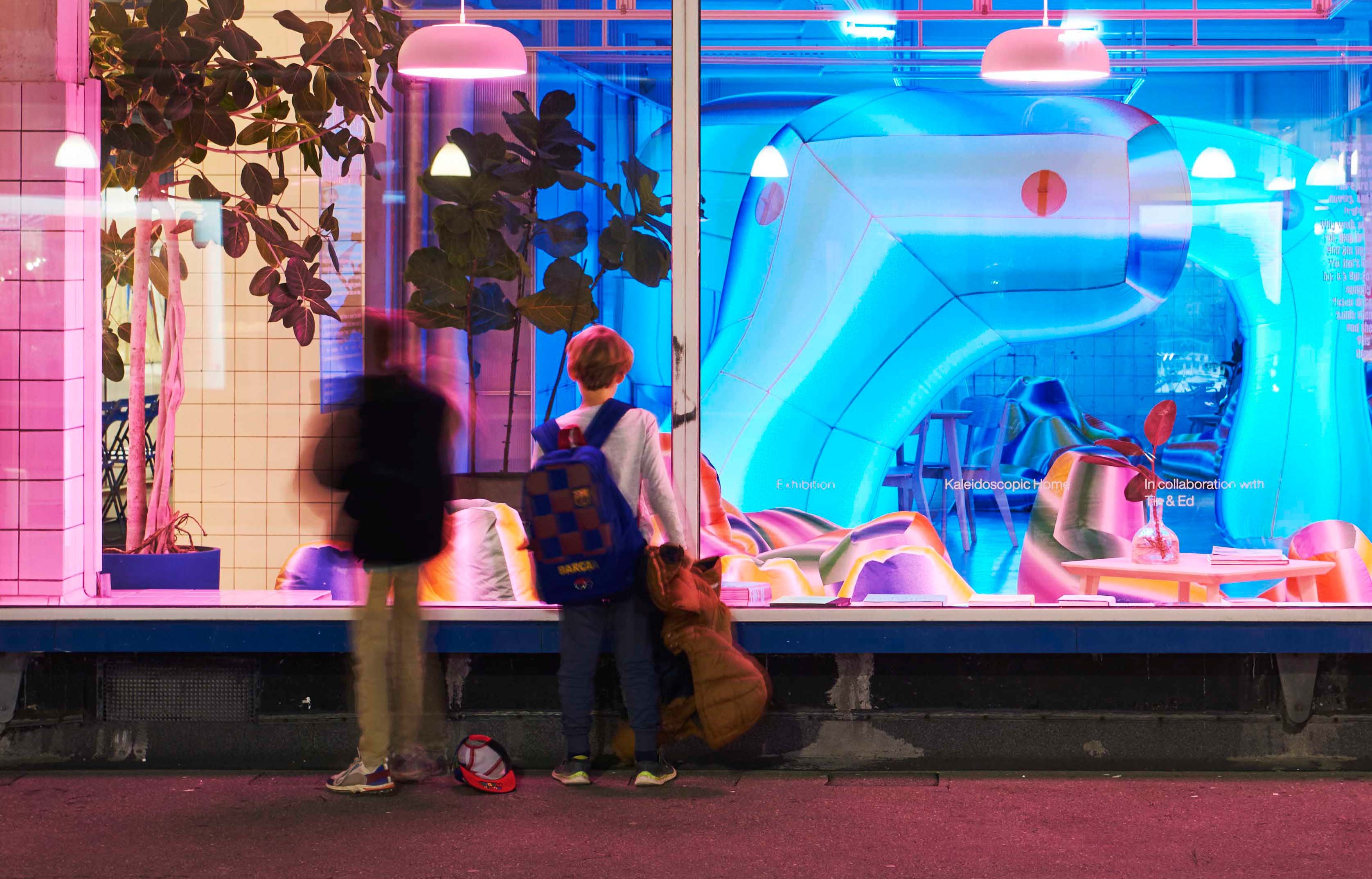 Kaleidoscopic Home by Tin & Ed for IKEA’s Everyday Experiments at SPACE10, Denmark