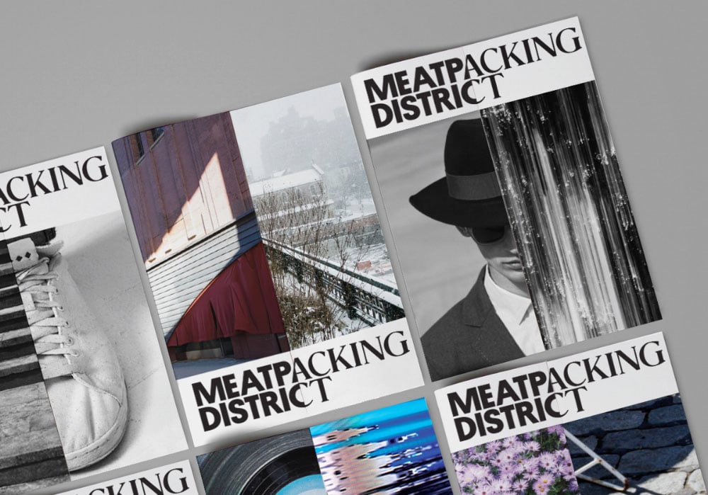 Meatpacking District branding designed by Base, New York