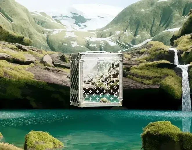 WEB3_COLLECTIBLES_VISUAL_UNIVERS_GREENWATERFALLS_SOCIAL#038; SEM_1200x1200-1-1