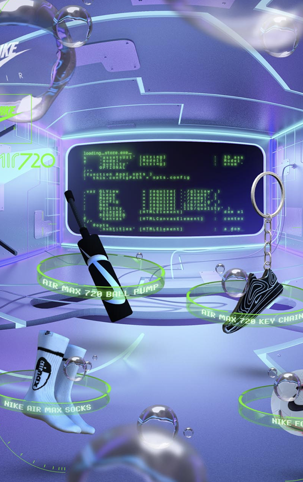 PRESENTATION Nike’s virtual 720 Air Store 2