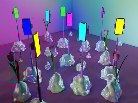 Post Virtual Garden by Hannah Neckle