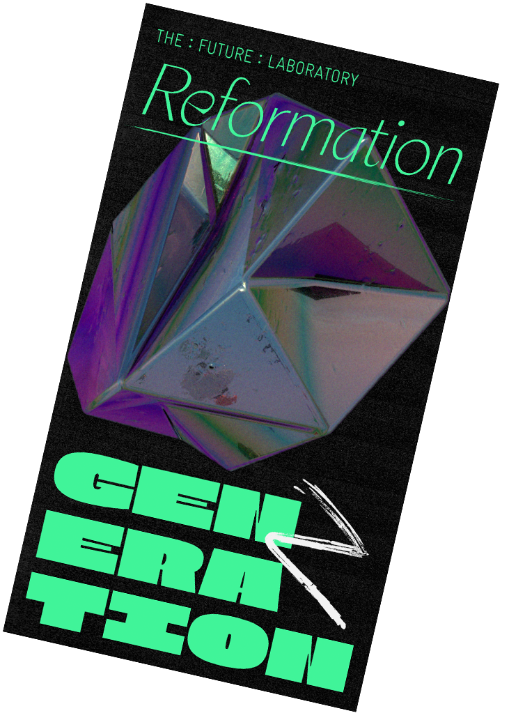 Reformation Generation Z Zine Cover