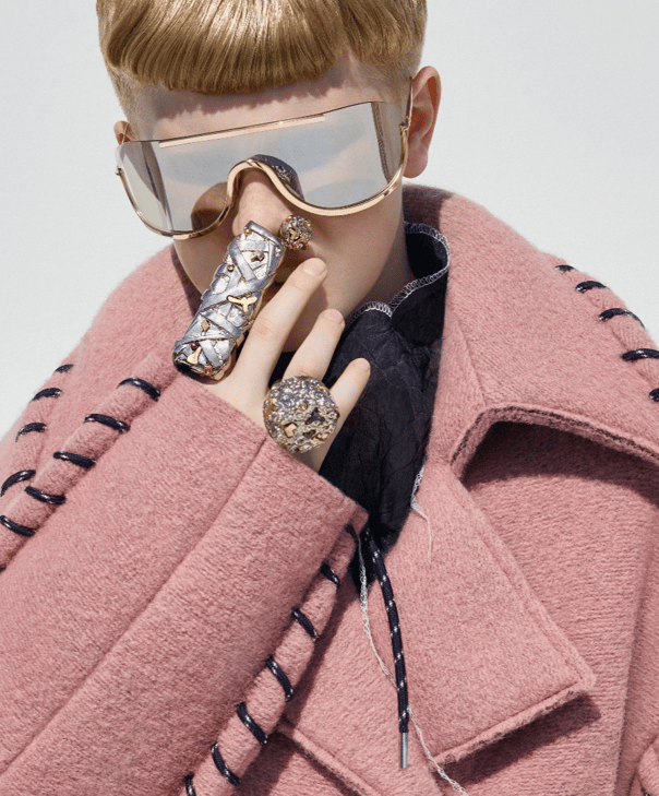 Acne Studios FW15 campaign directed by Viviane Sassen featuring 11 year old Frasse Johansson, Sweden