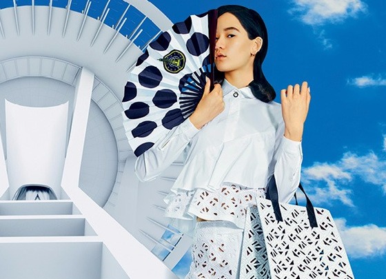 Kenzo SS15 campaign by Toiletpaper