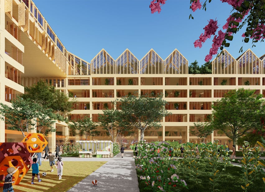 The self-sufficient city by Guallart Architects, Xiongan