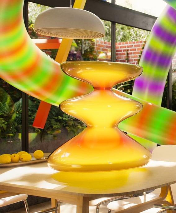 Kaleidoscopic Home by Tin & Ed for SPACE10 and IKEAs Everyday Experiements, Denmark