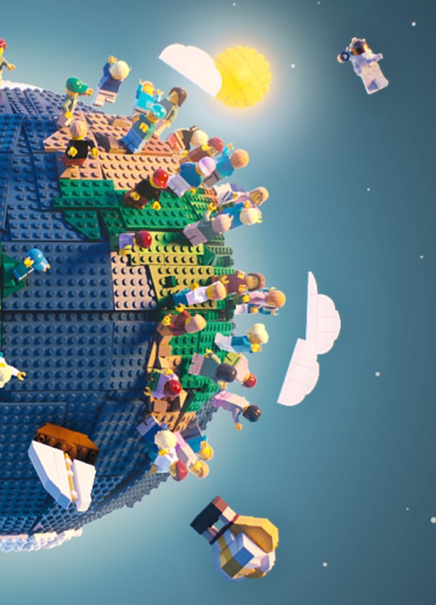 Build the Change by Lego is a handbook by children targeting policy chiefs on how to tackle the climate crisis, presented ahead of the global climate summit, UK