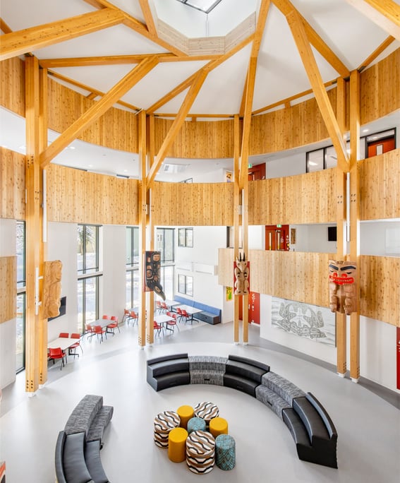 Wii Gyemsiga Siwilaawksat by  HCMA. Photography by Bright Photography, Canada