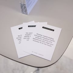 Strategic worksheets